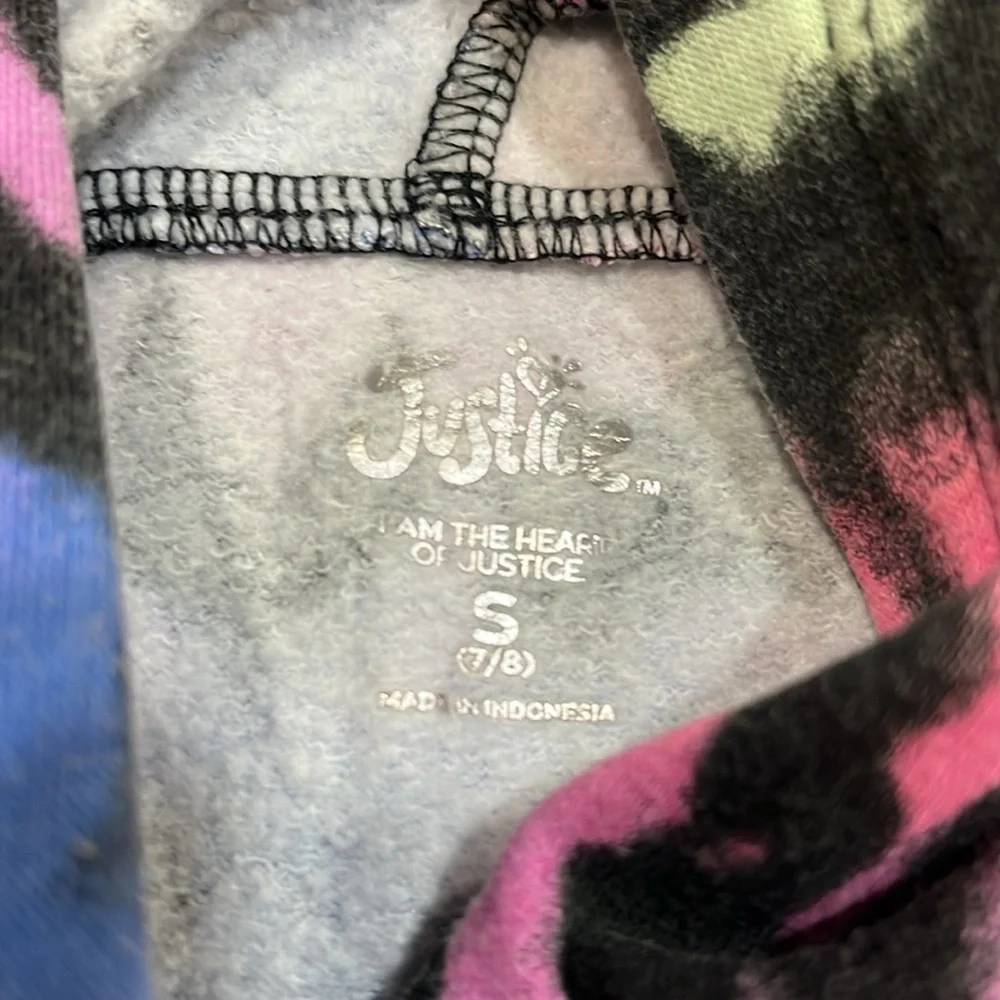 JUSTICE cropped hoodie 💕